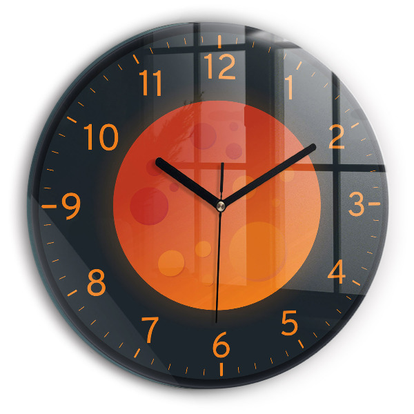 Horloge ronde murale Pleine lune