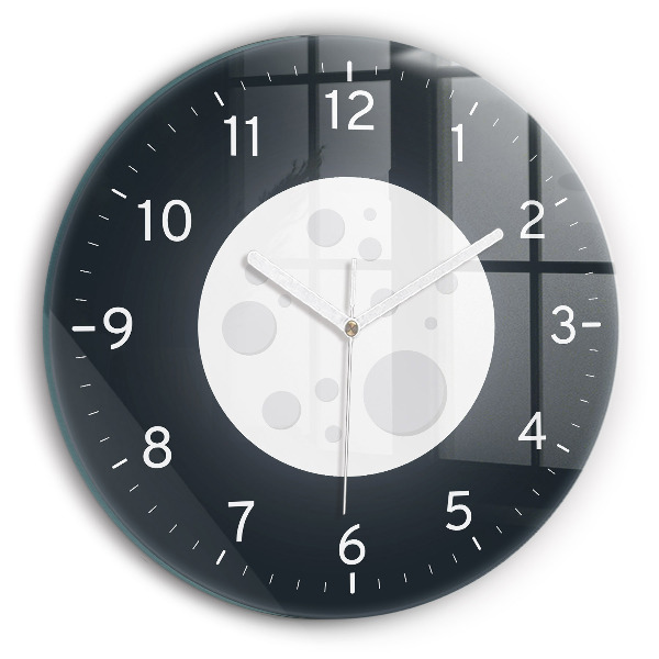 Horloge ronde murale Pleine lune