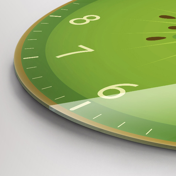 Horloge ronde murale Kiwi