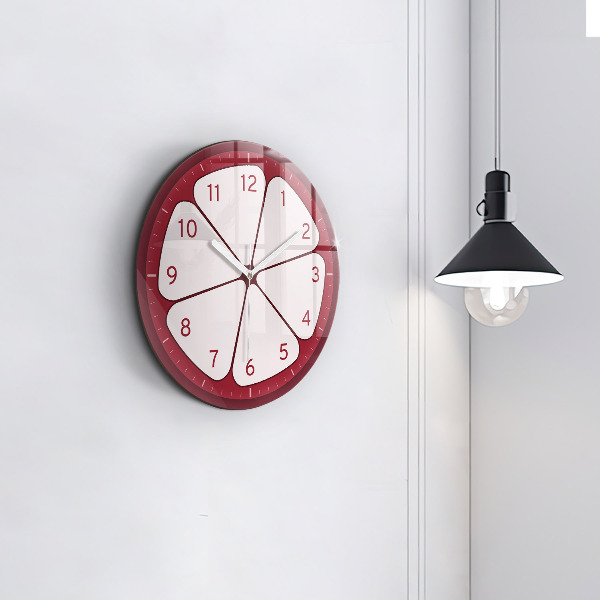 Horloge ronde murale Fruits coupés