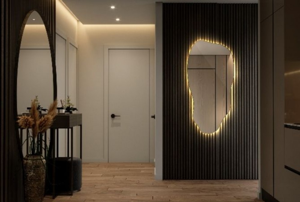 miroir de couloir