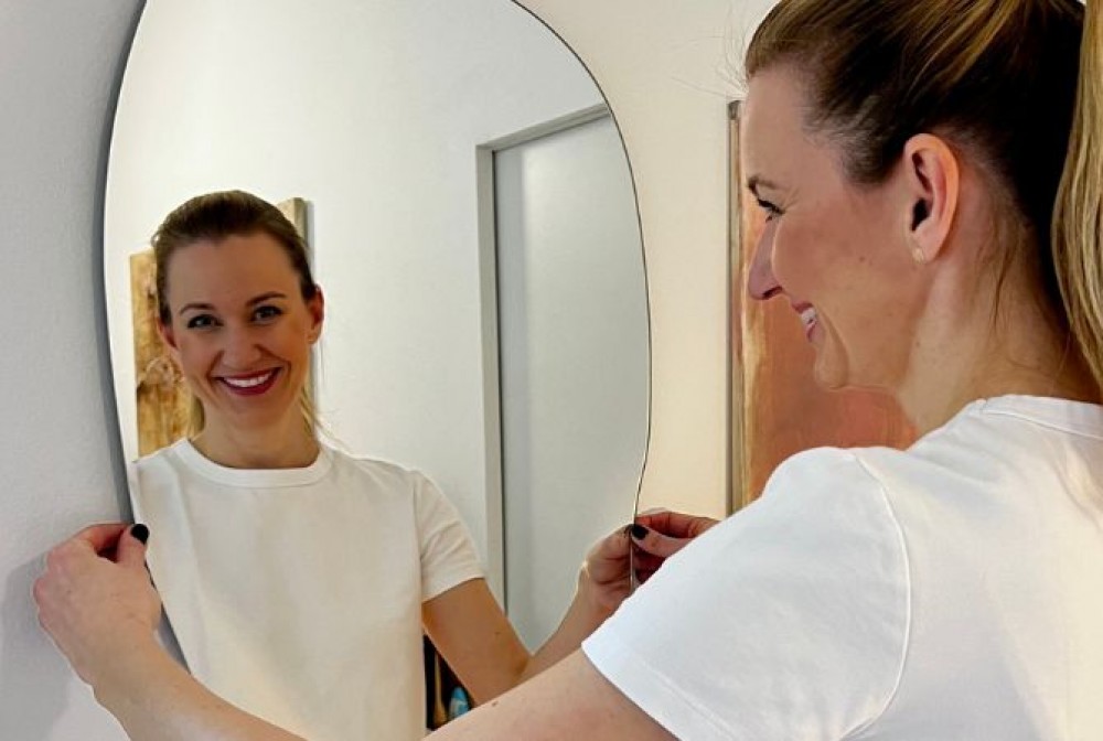 pose de miroir
